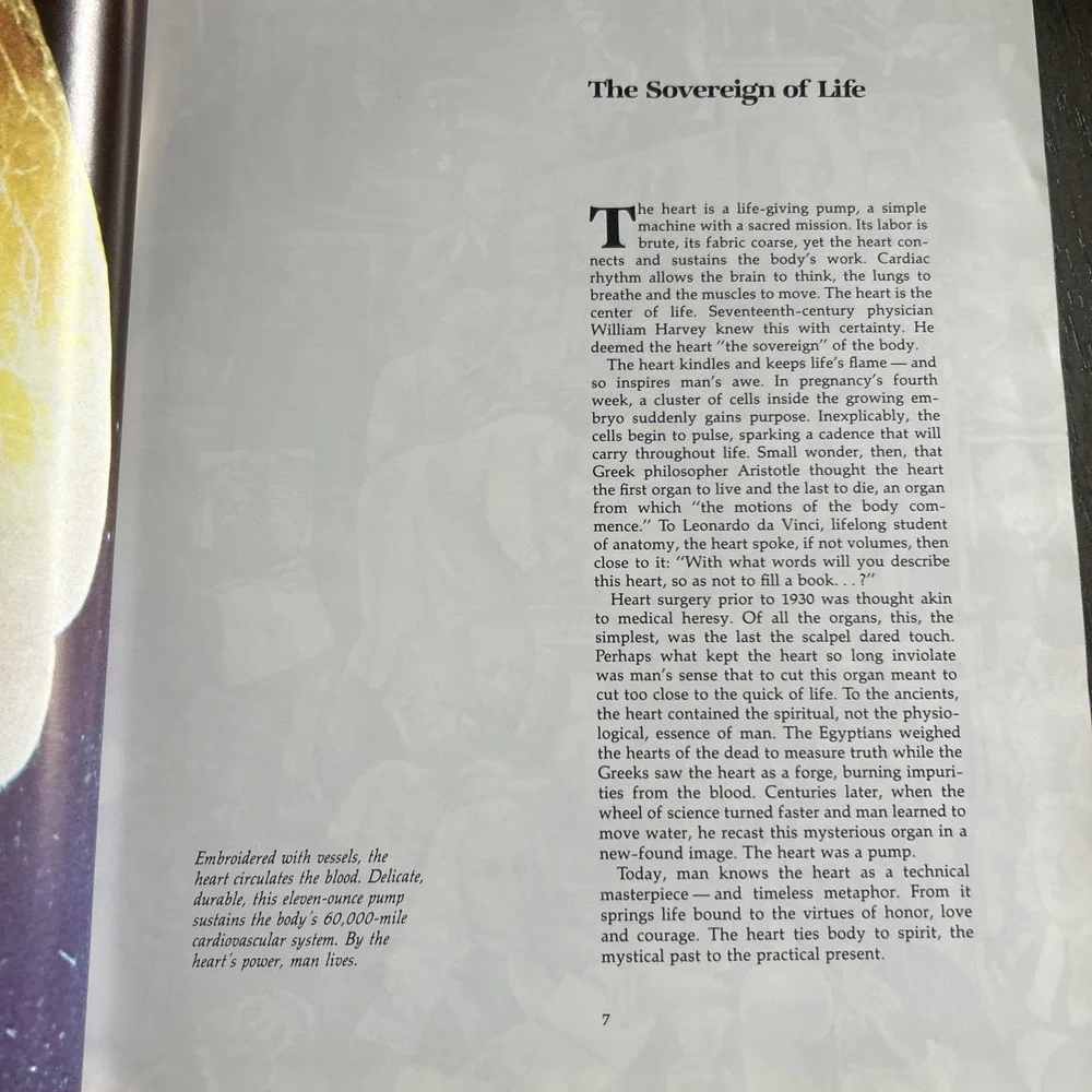 The Human Body The Heart The Living Pump Leather T Book Leather Bound Very Good